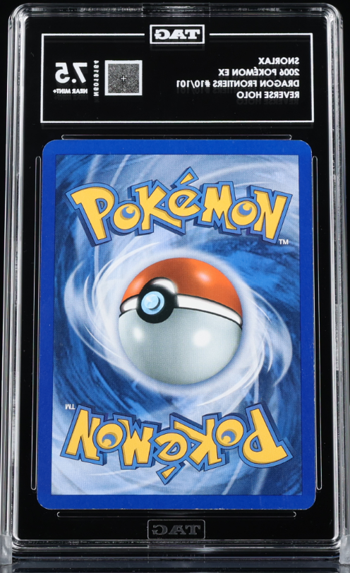 Snorlax (Delta Species) Reverse Holo EX Dragon Frontiers 10/101 TAG 7.5 NOT PSA