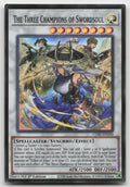 The Three Champions of Swordsoul 1st Super Rare Chaos Origins CORI-EN100 NM
