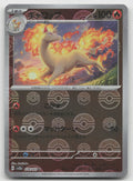 Rapidash (Poke Ball Pattern) Reverse Holo SV2a: Pokemon Card 151 078/165 NM