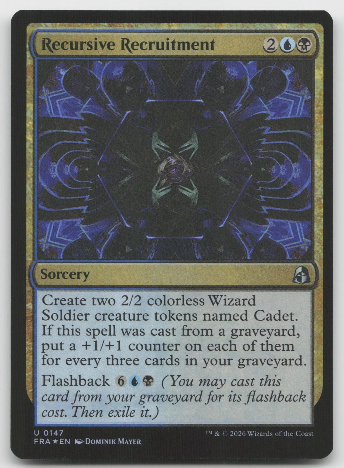 Recursive Recruitment U Foil Reality Fracture 147 NM