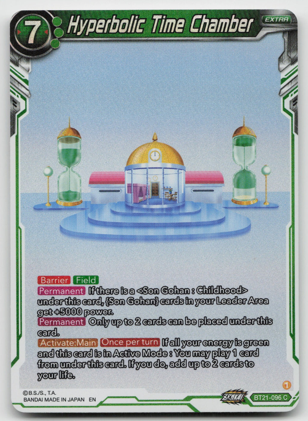 Hyperbolic Time Chamber Common Foil Wild Resurgence BT21-096 NM