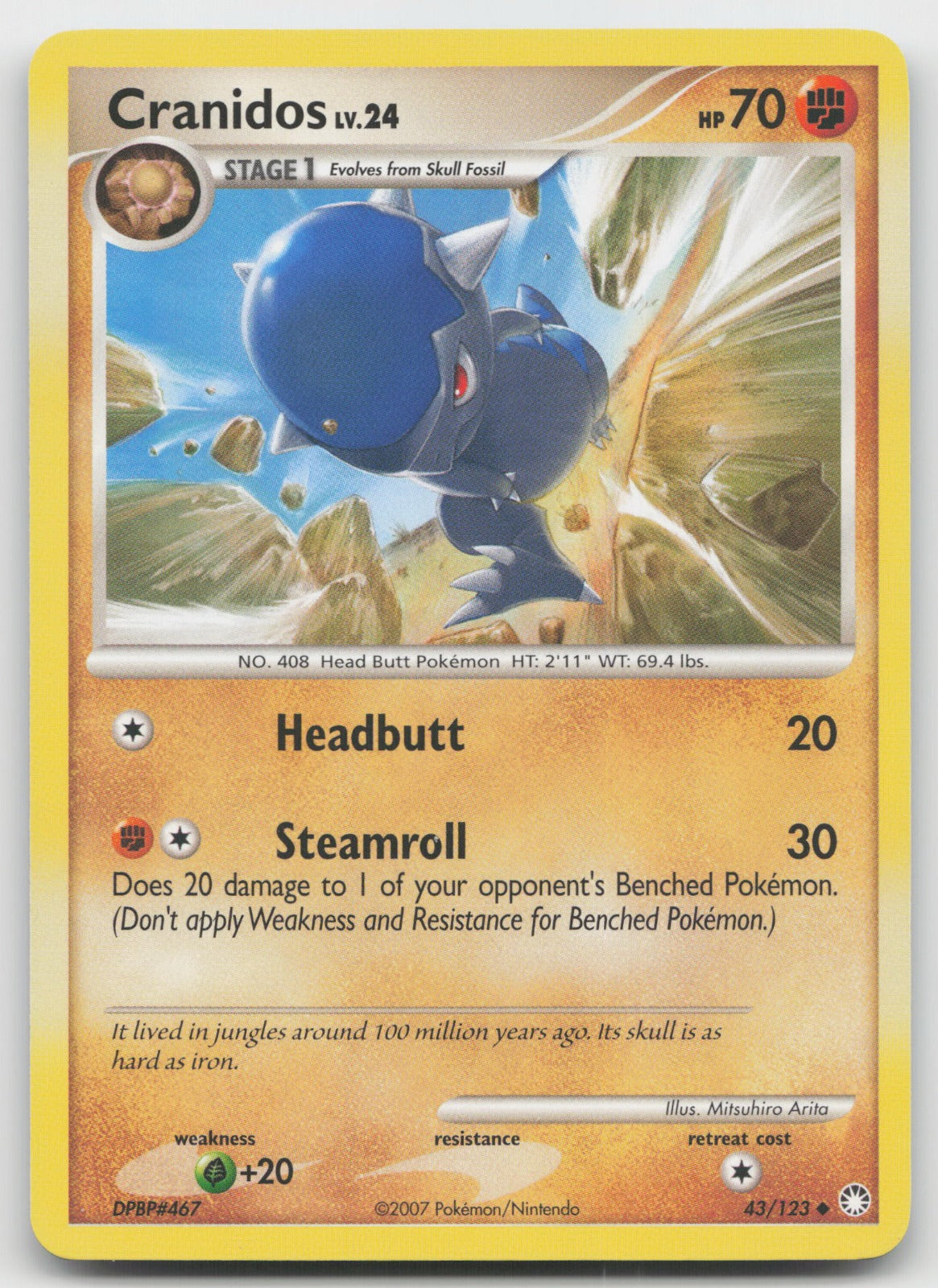 Cranidos Uncommon Mysterious Treasures 43/123 LP