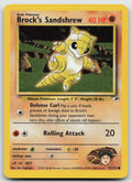 Brock's Sandshrew Common Unlimited Gym Heroes 71/132 LP