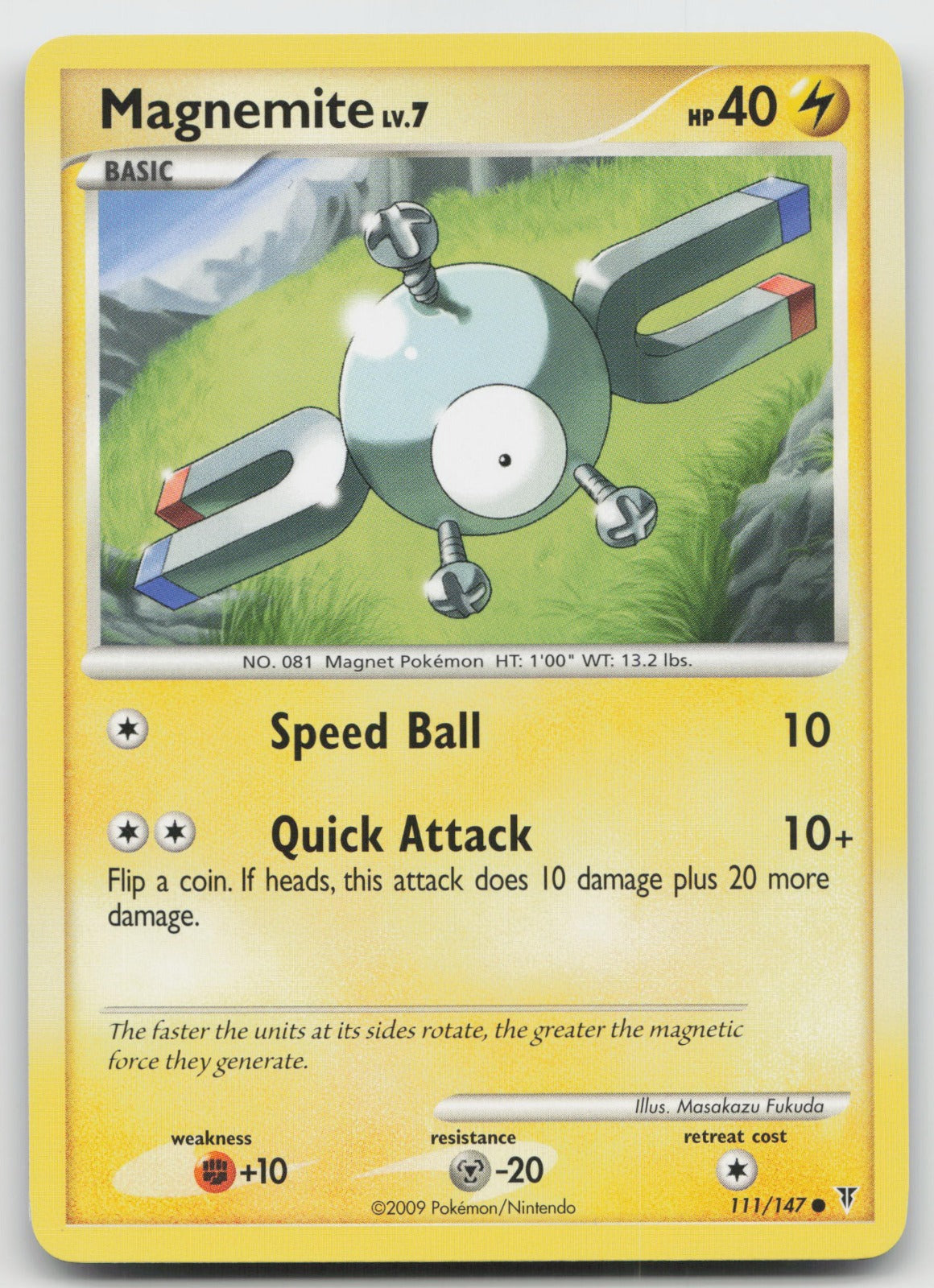 Magnemite Common Supreme Victors 111/147 NM