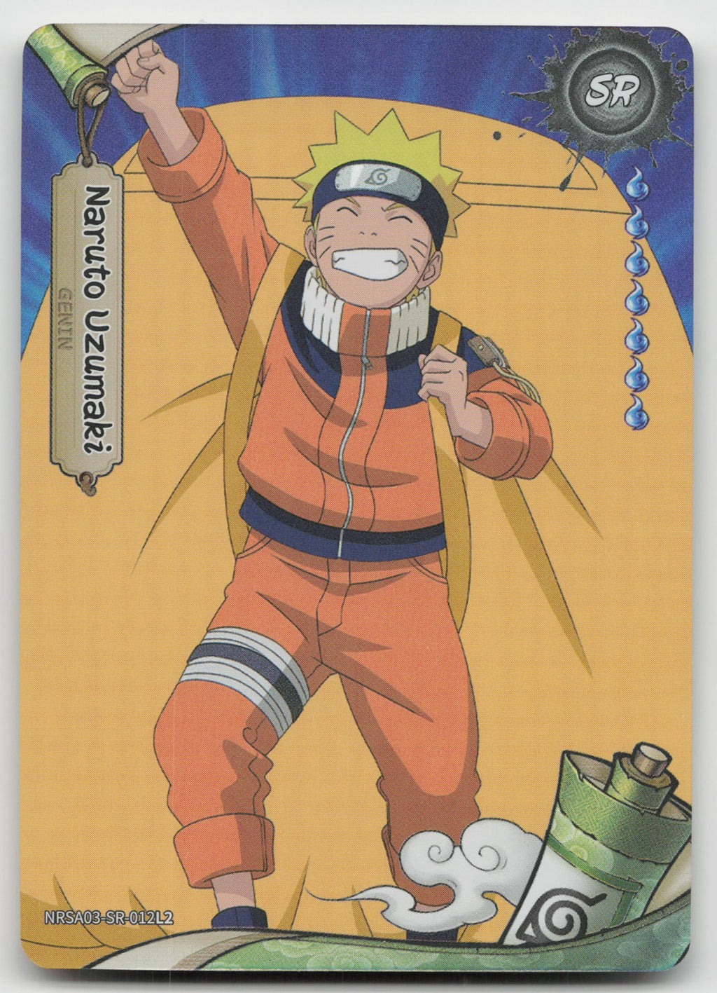 Naruto Uzumaki SR Chapter Jin Series 3 012L2 NM
