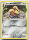 Alolan Dugtrio Uncommon SM - Lost Thunder 123/214 NM