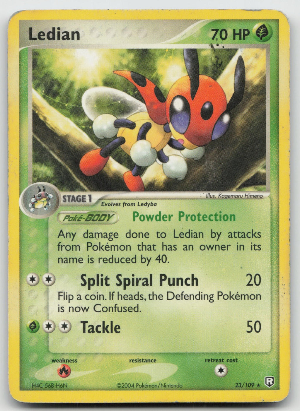 Ledian Rare Team Rocket Returns 23/109 DMG