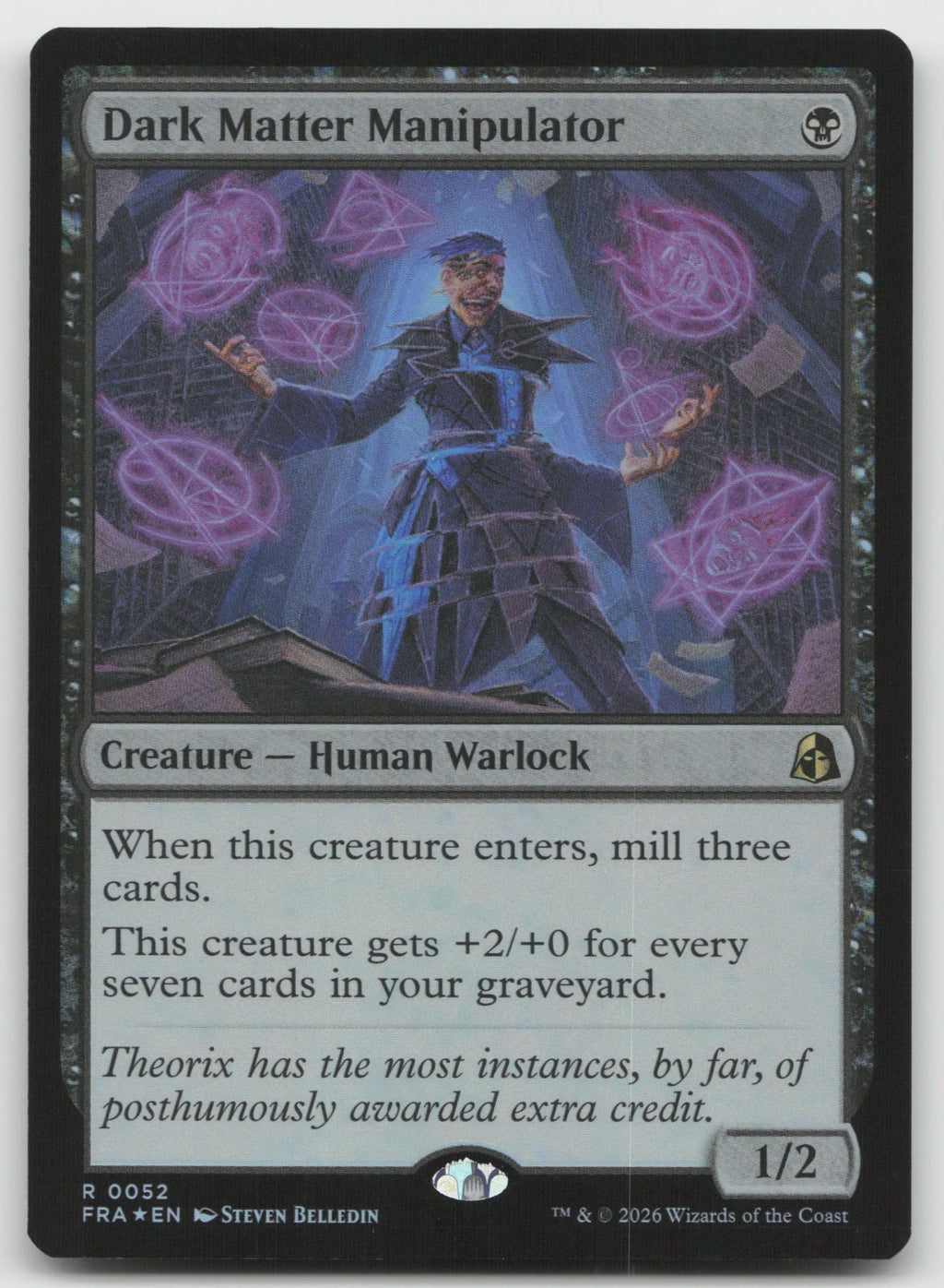 Dark Matter Manipulator R Foil Reality Fracture 52 NM