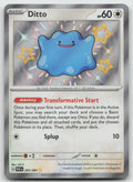 Ditto Shiny Rare Holo SV: Paldean Fates 201/091 NM