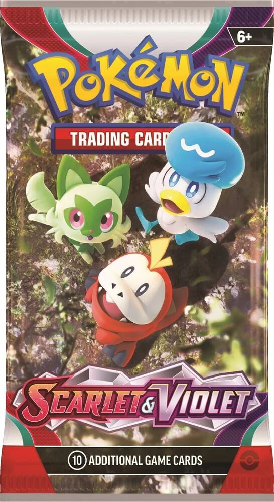 Scarlet & Violet Base Set Booster Pack (Random Art)