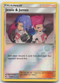 Jessie & James Reverse Holo  Rare Hidden Fates 58/68 NM