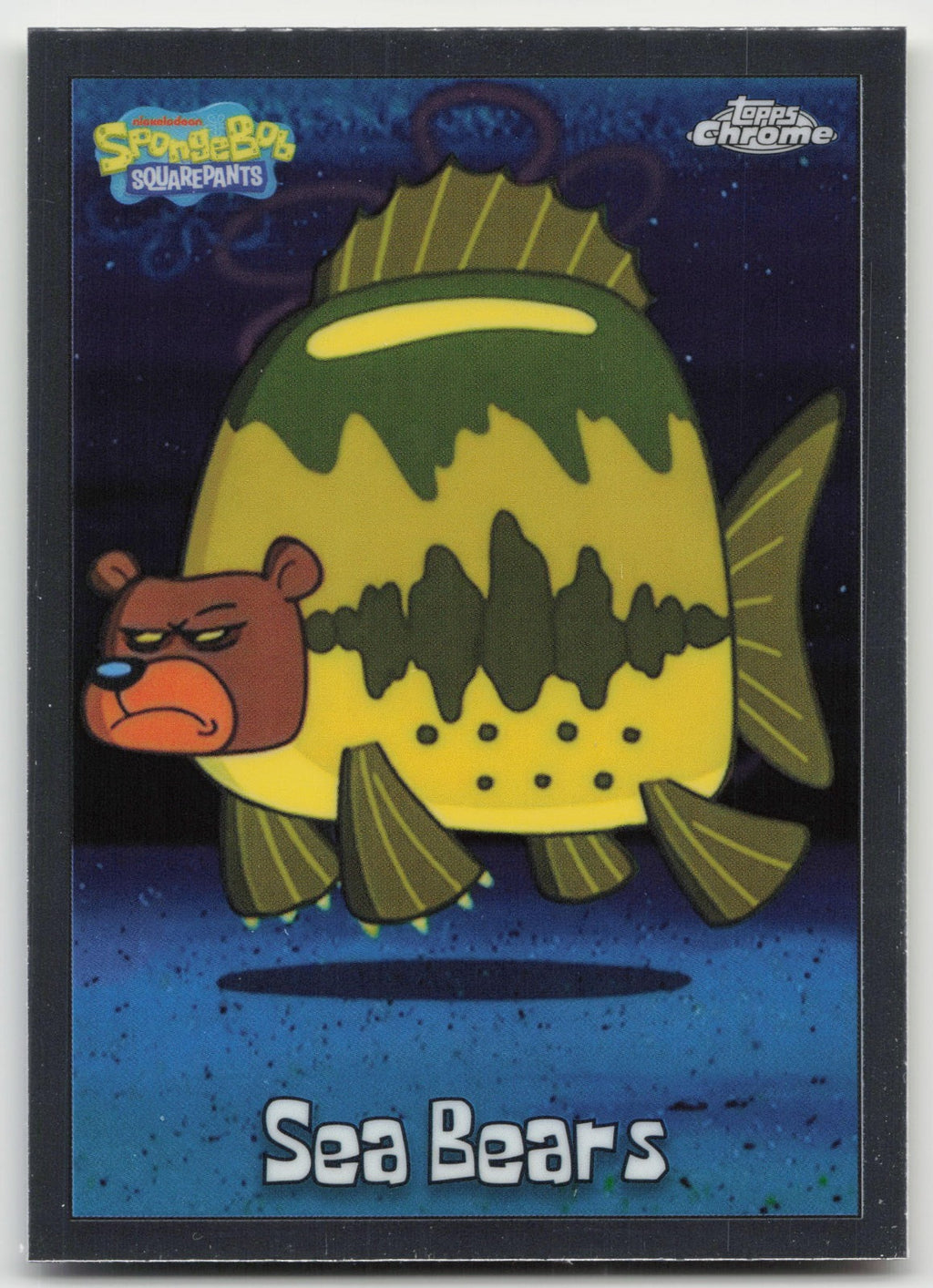 Sea Bears Base Topps Chrome SpongeBob SquarePants 25th Anniversary 144 NM