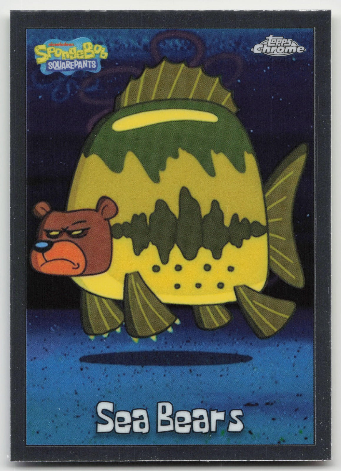 Sea Bears Base Topps Chrome SpongeBob SquarePants 25th Anniversary 144 NM