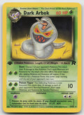 Dark Arbok Rare 1st Edition Team Rocket 19/82 NM