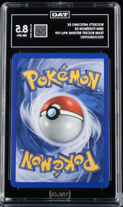 Rocket's Articuno ex Ultra Rare EX Team Rocket Returns 96/109 TAG 8.5 NOT PSA