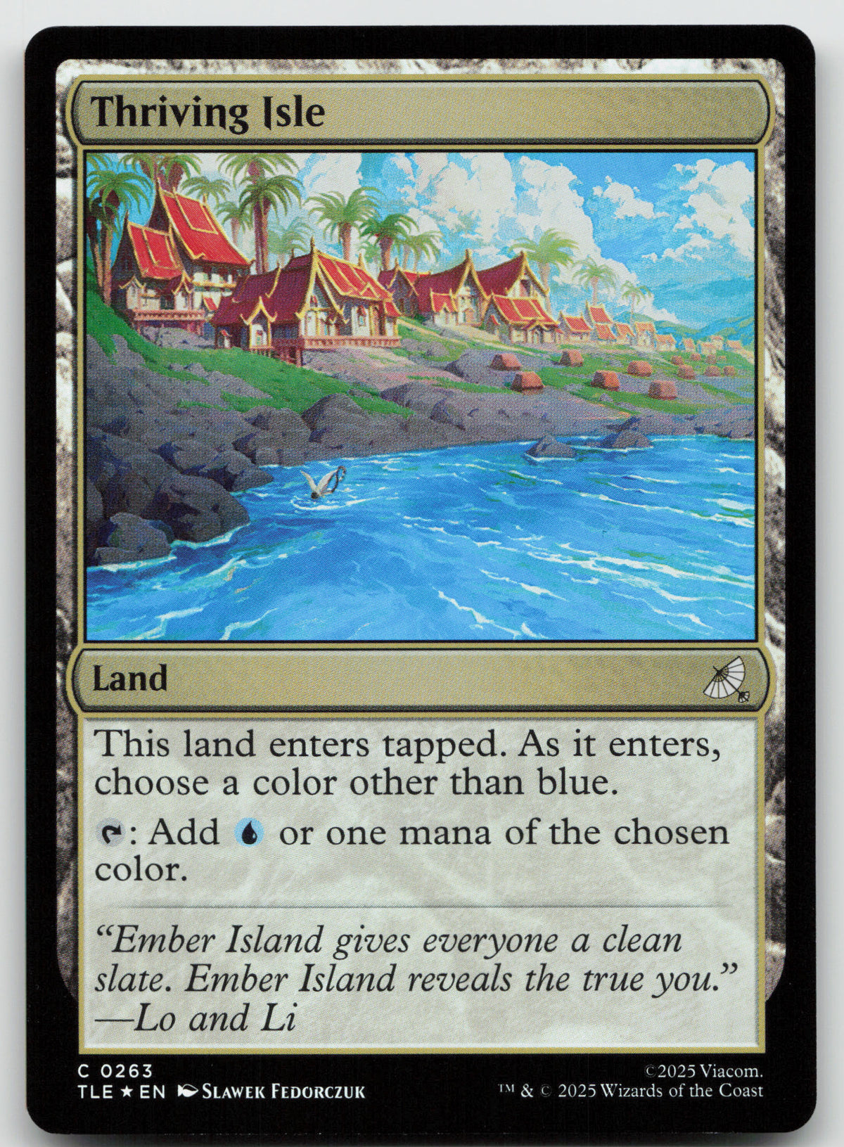 Thriving Isle C Foil Avatar: The Last Airbender: Eternal-Legal 263 NM