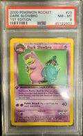 Dark Slowbro 1st Edition Rare Team Rockets 29/82 PSA 8