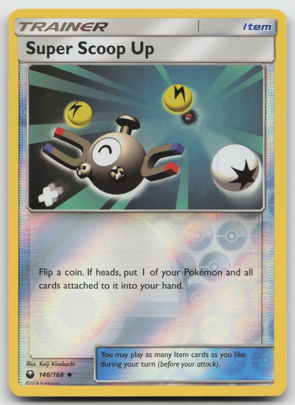Super Scoop Up Reverse Holo Uncommon SM - Celestial Storm 146/168 NM