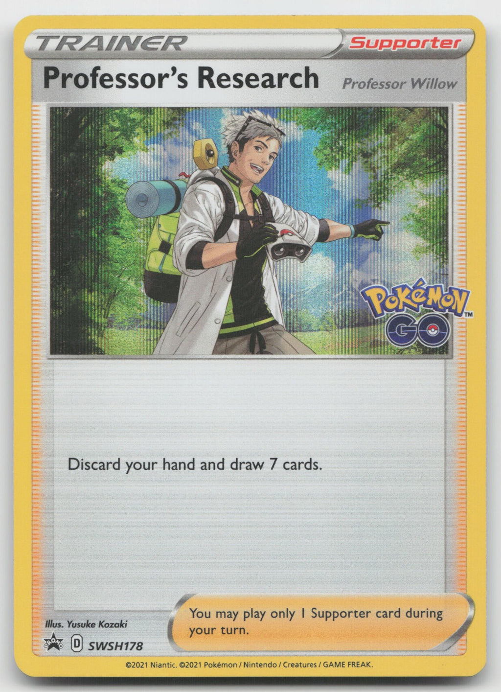 Professor's Research Promo Holo SWSH: Sword & Shield Promo Cards SWSH178 NM