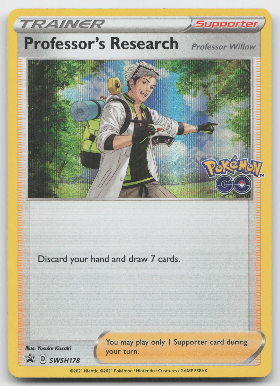 Professor's Research Promo Holo SWSH: Sword & Shield Promo Cards SWSH178 NM