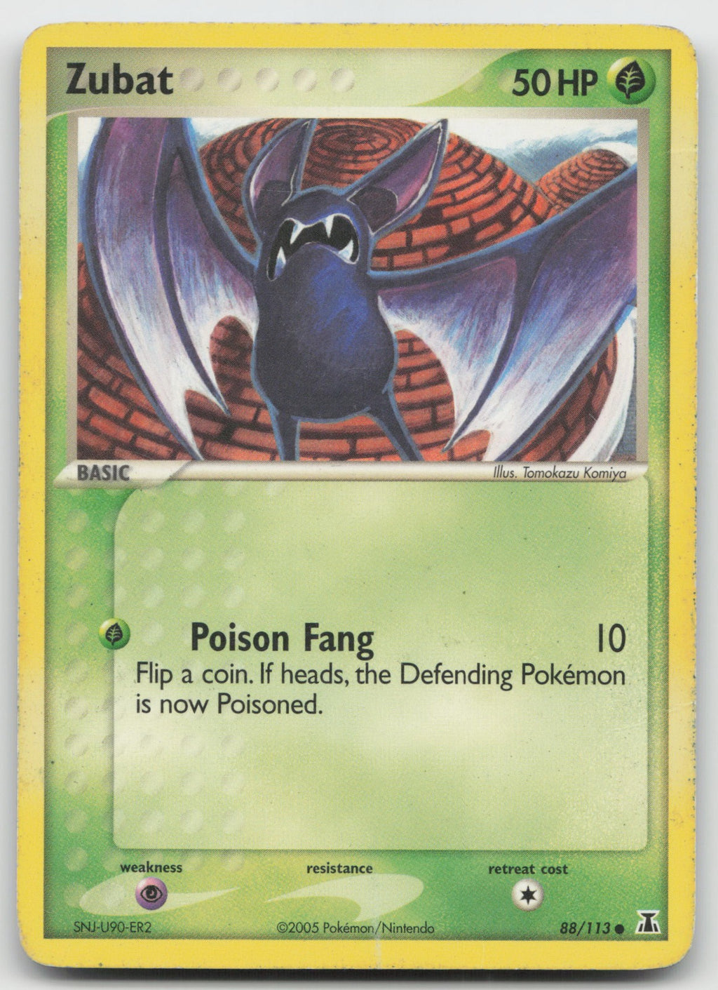 Zubat Common Delta Species 88/113 DMG