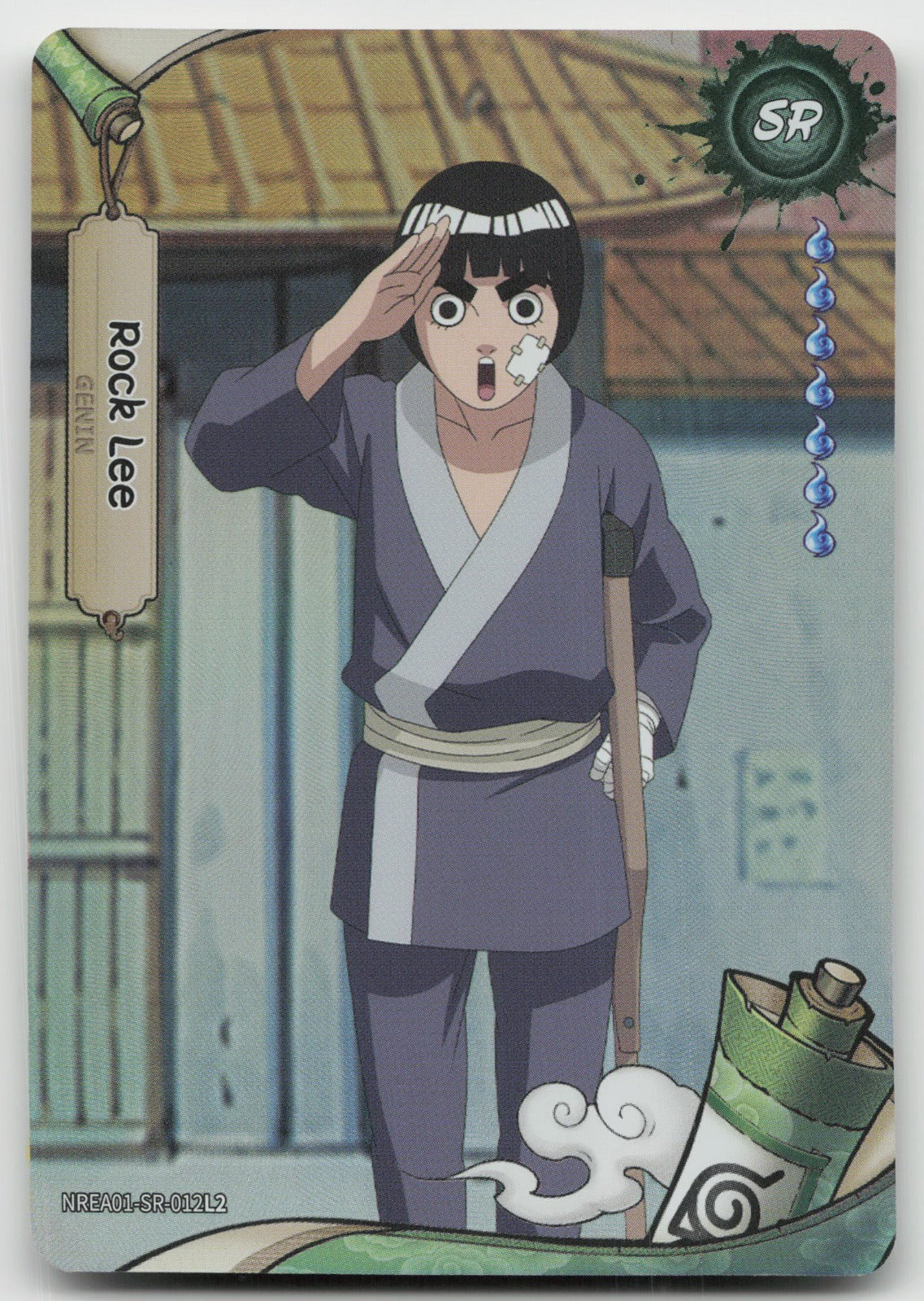 Rock Lee Base SR Earth Scroll Series 1 012L2 NM