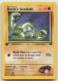 Brock's Geodude Common 1st Edition Gym Challenge 68/132 LP