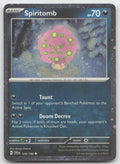 Spiritomb (Cosmos Holo) Holo Uncommon SV01: Scarlet & Violet Base Set 129/198 NM