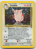 Clefable Holo Rare Base Set 2 5/130 NM