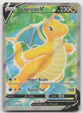 Dragonite V (Full Art) Ultra Rare Holo Pokemon GO 076/078 LP