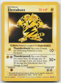 Electabuzz Rare Base Set (Shadowless) 20/102 HP