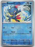 Sneasel Common Reverse Holo SV: Shrouded Fable 013/064 NM