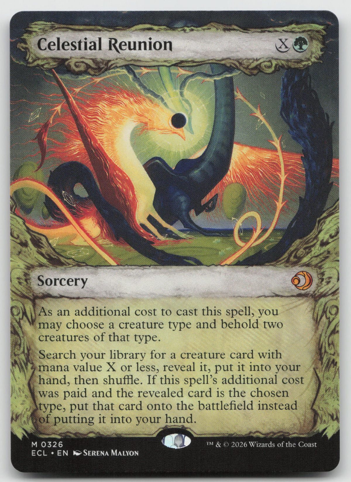 Celestial Reunion (Showcase) M Normal Lorwyn Eclipsed 326 NM