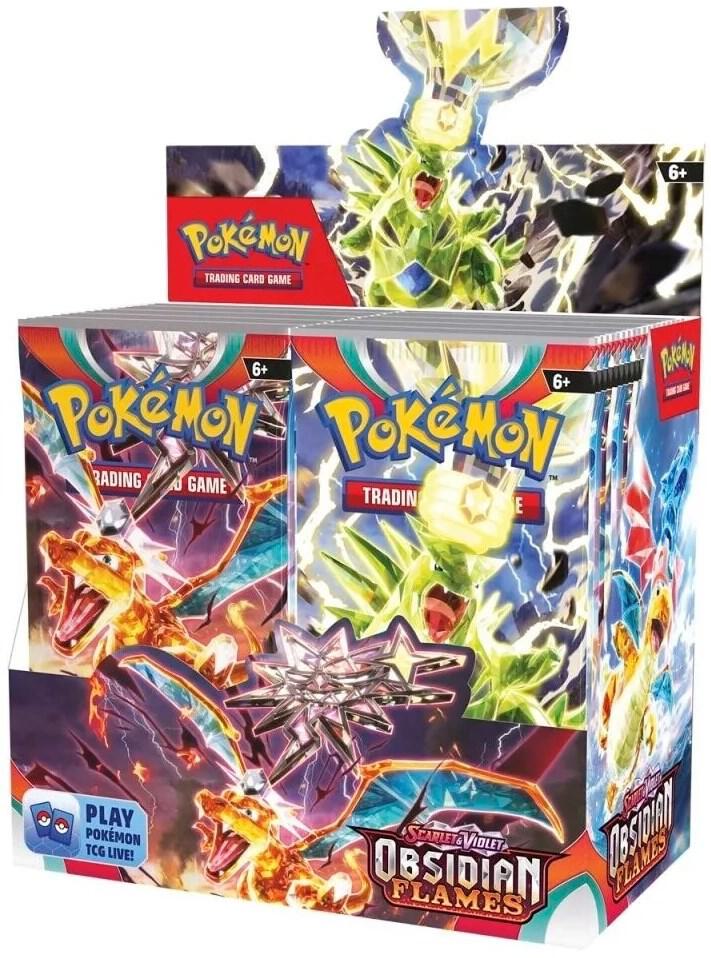 Obsidian Flames Booster Display Box (36 Packs)
