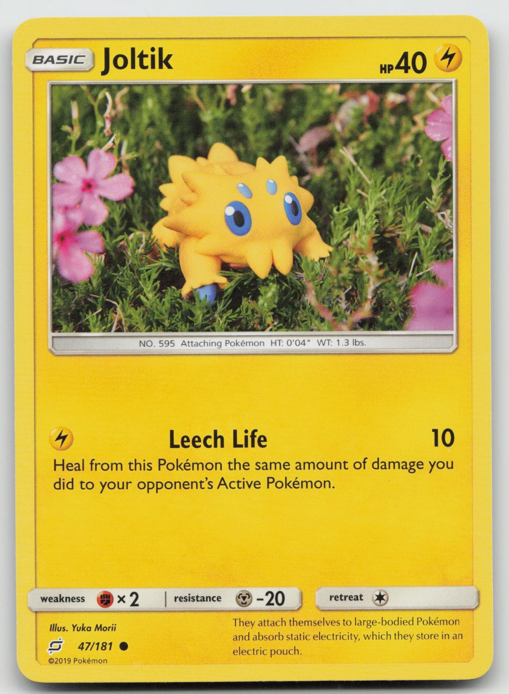 Joltik Common SM - Team Up 47/181 NM