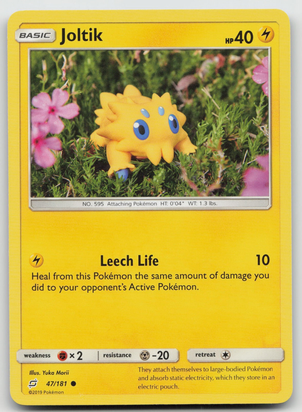 Joltik Common SM - Team Up 47/181 NM