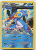 Swampert (Alpha) Reverse Holo Rare XY - Primal Clash 36/160 LP