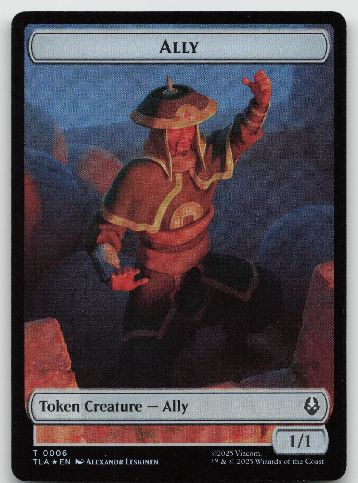 Ally (0006) / Clue (0017) Token Foil Avatar: The Last Airbender NM