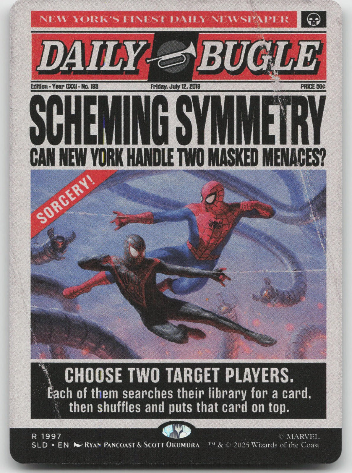 Scheming Symmetry R Secret Lair Drop Series 1997 NM
