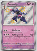 Ceruledge Shiny Rare Holo SV: Paldean Fates 162/091 NM