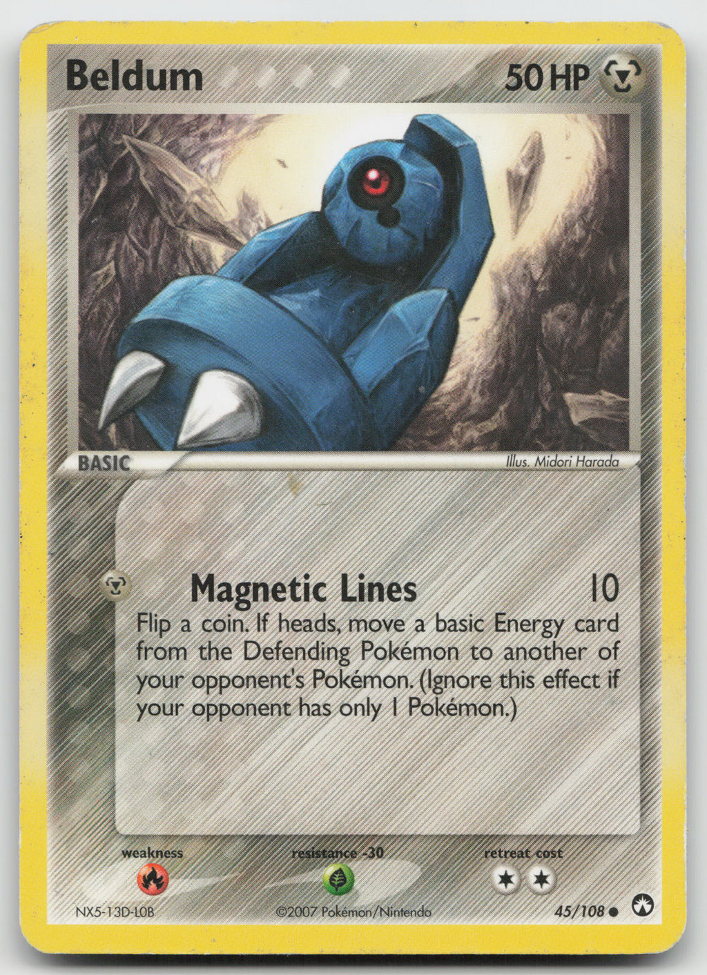 Beldum Common Normal Power Keepers 45/108 DMG