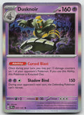 Dusknoir Rare Holo SV: Prismatic Evolutions 037/131 NM