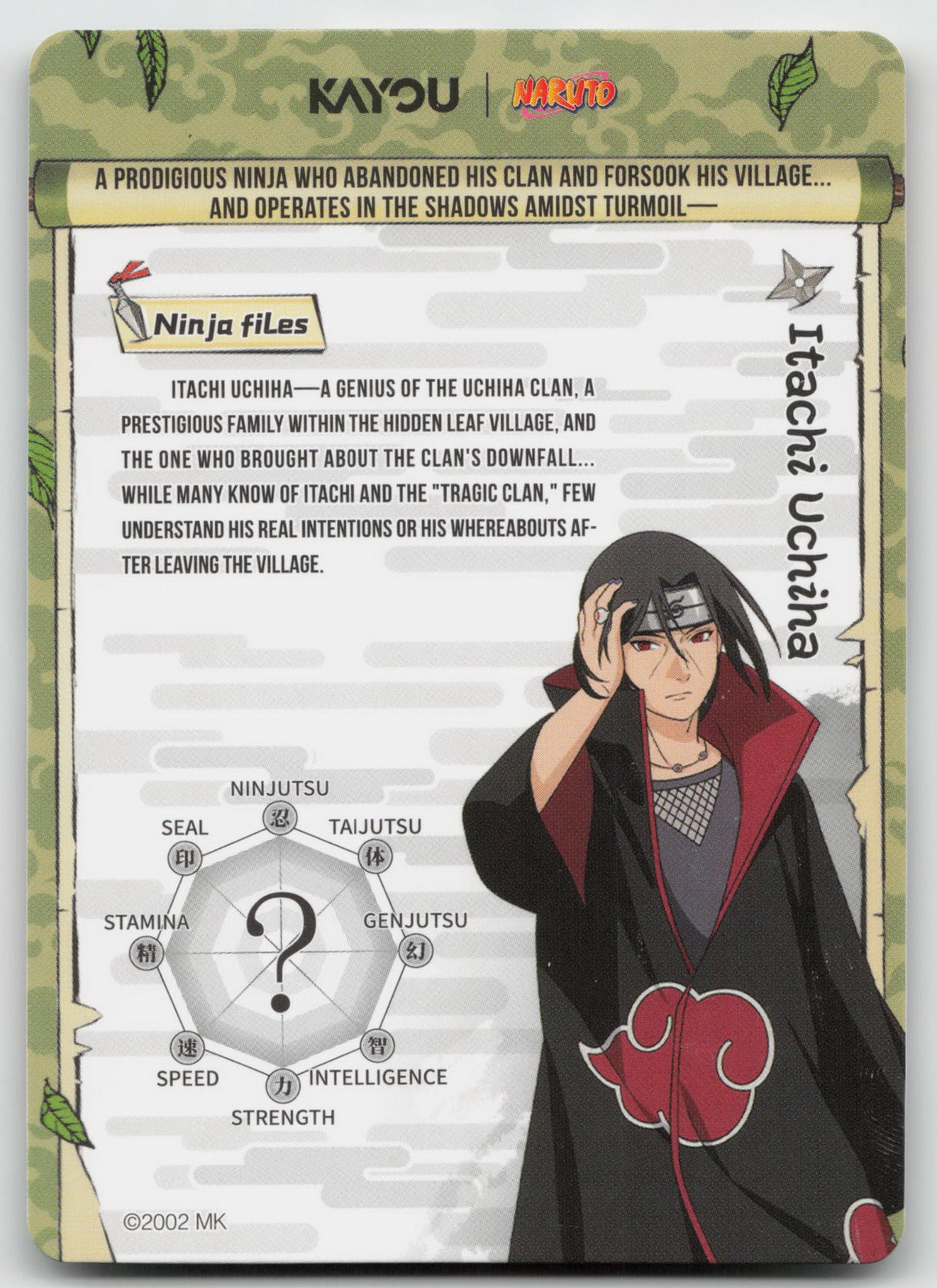 Itachi Uchiha UR Chapter Jin Series 3 012L3 NM