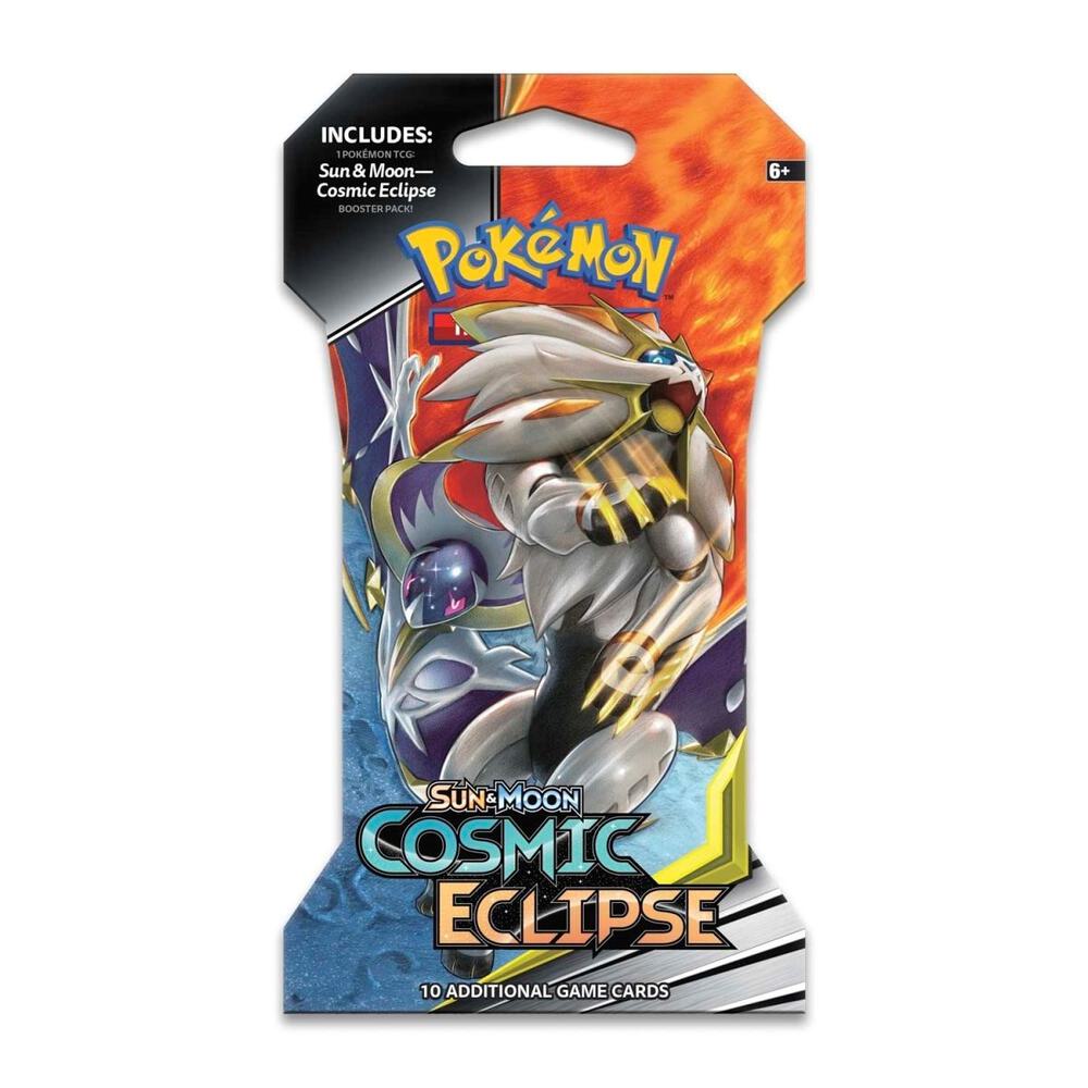 SM - Cosmic Eclipse Sun & Moon Sleeved Booster (Random Art)
