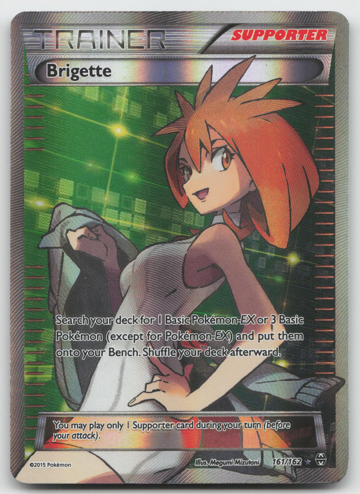 Brigette (Full Art) Ultra Rare Holofoil XY - BREAKthrough 161/162 NM/VLP