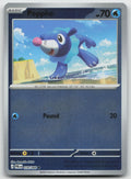 Popplio Reverse Holo Common ME05: Pitch Black 018/084 NM