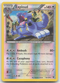 Exploud Rare Reverse Holo XY - Fates Collide 82/124 LP