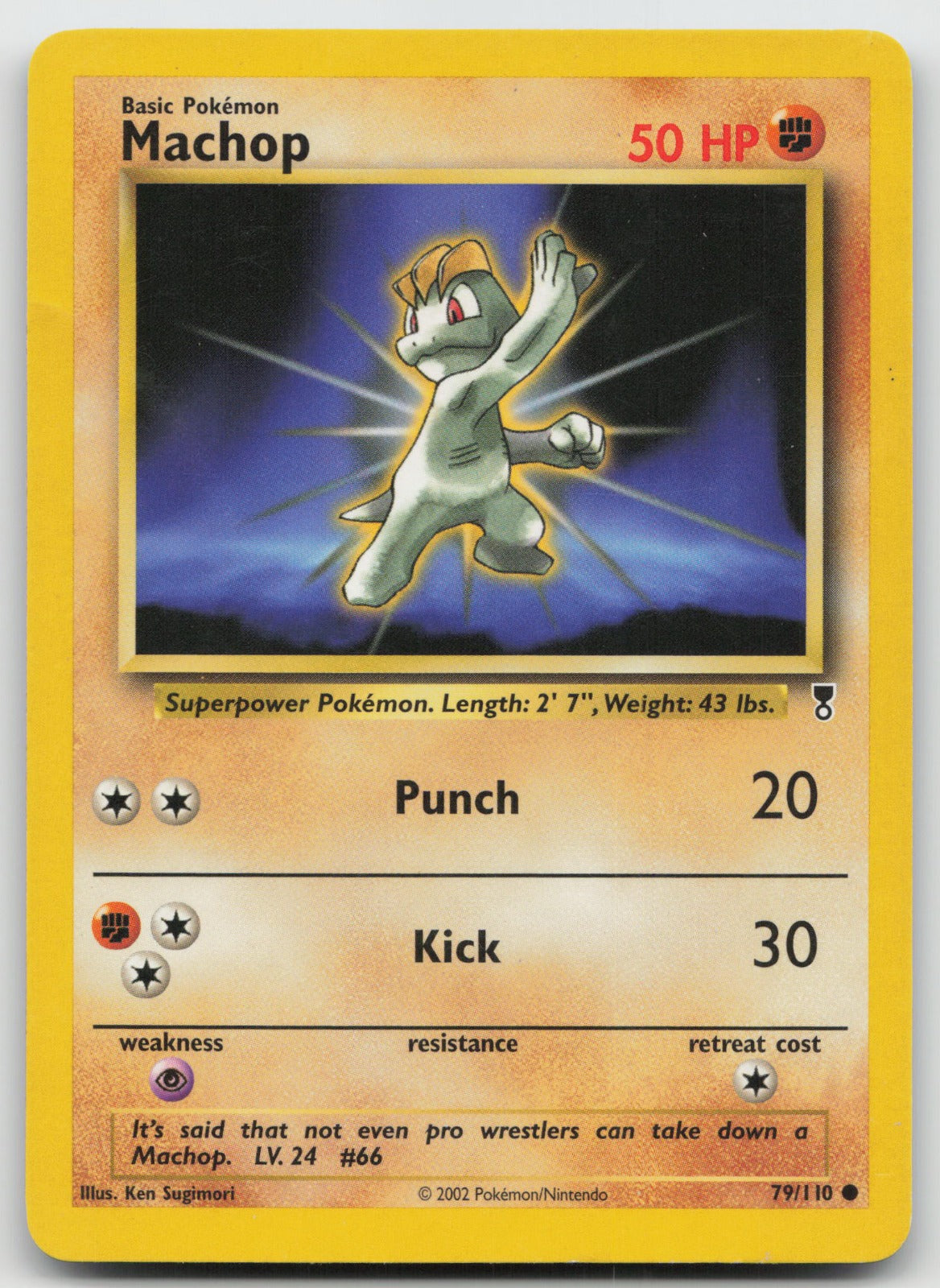 Machop Common Legendary Collection 79/110 LP