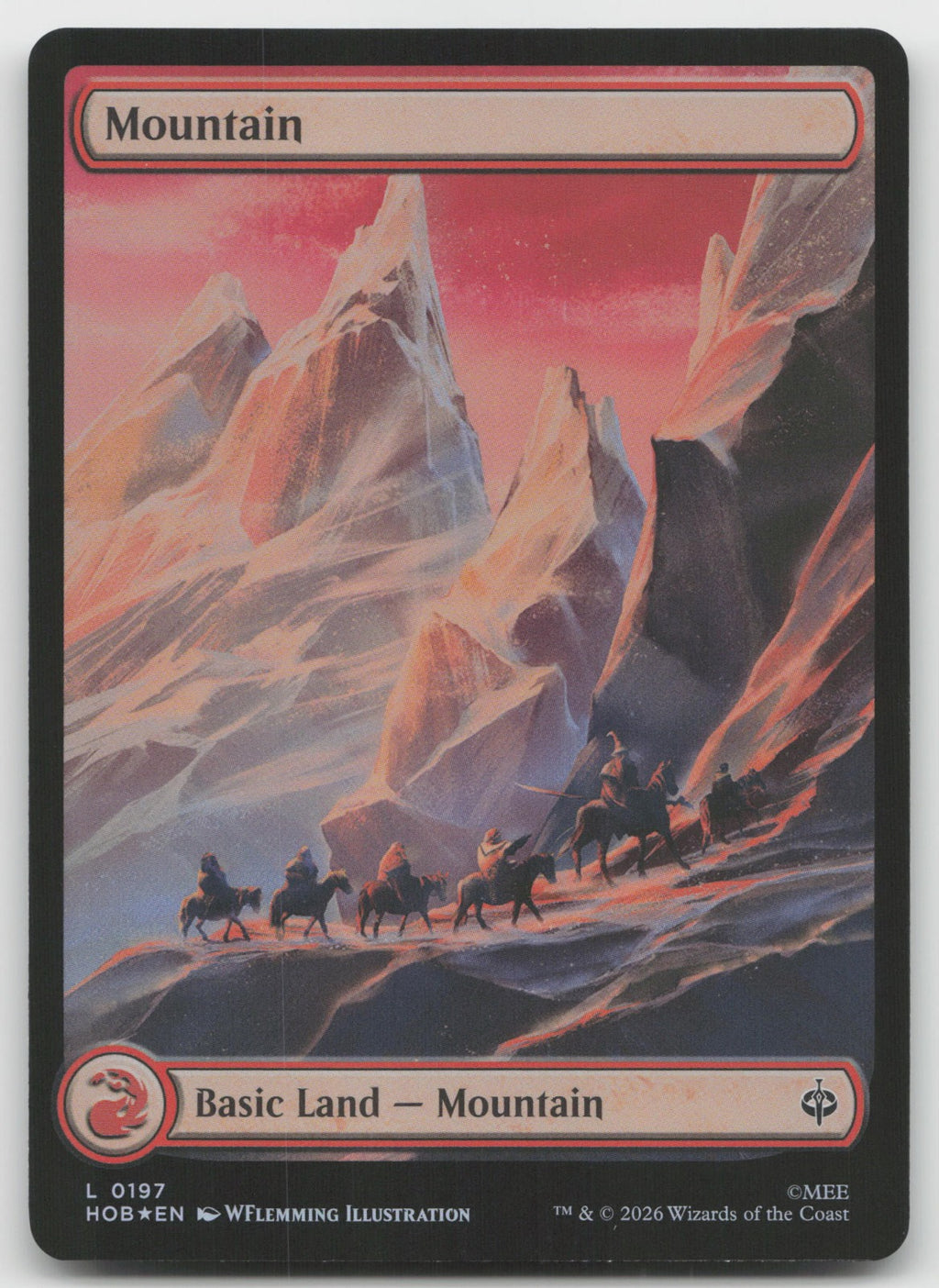 Mountain L Foil The Hobbit 197 NM