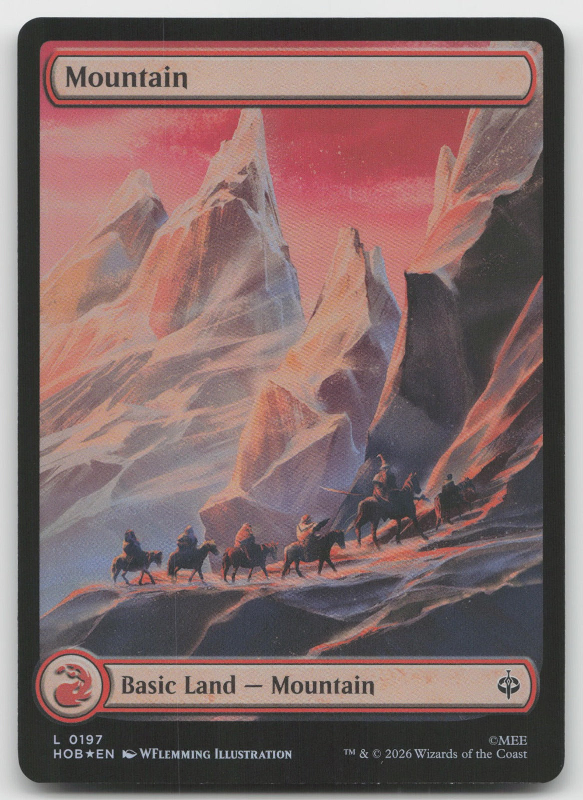 Mountain L Foil The Hobbit 197 NM